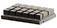 CAGE ASSEMBLY, NET HS, 6PORT, PRESS-FIT