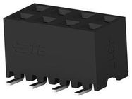 CONNECTOR, RCPT, 8POS, 2ROW, 2MM