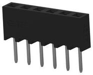 CONNECTOR, RCPT, 6POS, 1ROW, 2MM