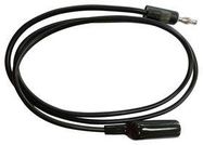 TEST LEAD, 10A, 60V, 1.219MM, BLACK