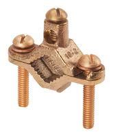 GROUNDING CLAMP, BRONZE, 10-2AWG