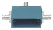 EMI/RFI BOX, BNC FEMALE TEE, ALUM, BLUE