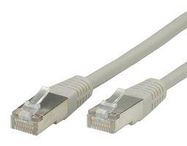 PATCH CORD, RJ45 PLUG-PLUG, GREY, 1M