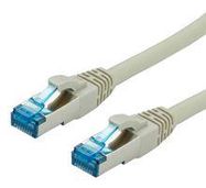 PATCH CORD, RJ45 PLUG-PLUG, GREY, 3M