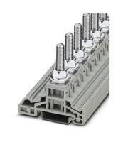 TERM BLOCK, DIN RAIL, 1WAY, 50MM2, BOLT