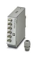 DIN RAIL SPLICE BOX, 6 X LC DUPLEX