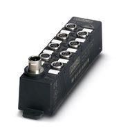 SENSOR DISTR BOX, M8 O/P, 3WAY, 4PORTS