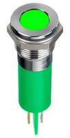 LED PANEL INDICATOR, GREEN, 12MM, 220VAC