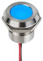 LED PANEL INDICATOR, BLUE, 22MM, 220VAC