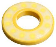 LED PANEL INDICATOR, YELLOW, 16MM, 24VDC