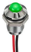 LED PANEL INDICATOR, 6MM, RED/GREEN