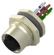 SENSOR CORD, M12 CIR RCPT-FREE END