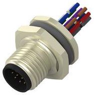 SENSOR CORD, M12 CIR PLUG-FREE END