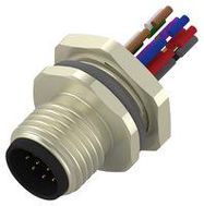 SENSOR CORD, M12 CIR PLUG-FREE END