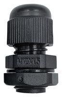 CABLE GLAND, PA/NBR, 3MM-6.5MM, BLACK