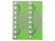 Board: universal; single sided,prototyping; W: 15.5mm; L: 21mm SOLDER PEAK