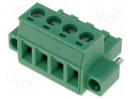 Pluggable terminal block; 5.08mm; ways: 4; straight; plug; female PHOENIX CONTACT