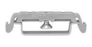 MOUNTING FOOT W/ SCREW, GRY, DIN-35 RAIL