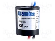 Power supply: switching; LED; 5W; 3÷5VDC; 1A; 90÷264VAC; 130÷370VDC AIMTEC