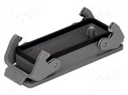 Enclosure for connectors: HDC; size 24B; Han® B; IP67; 104x27mm HARTING