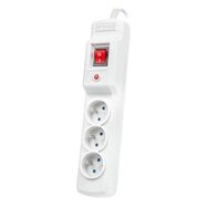 Armac Multi M3 | Power strip | anti-surge system, 3 sockets, 3m cable, gray, ARMAC