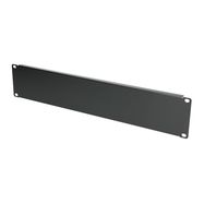 Extralink 2U 19" | Front Blank Panel | Black, EXTRALINK