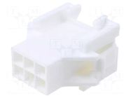 Connector: wire-wire/PCB; plug; male; PIN: 6; Mini-Fit BMI; 4.2mm MOLEX