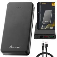 Extralink EPB-078B 10000mAh Black | Powerbank | Power bank, USB-C, EXTRALINK