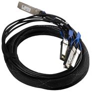 MikroTik XQ+BC0003-XS+ | QSFP28 to 4x SFP28 break-out cable | 1x QSFP28 to 4x SFP28, 3m, MIKROTIK