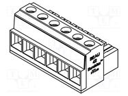 Pluggable terminal block; 12mm; ways: 2; straight; plug; female 