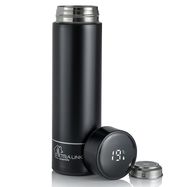 Extralink Smart Travel Mug Black | Thermal mug | with LED display, EXTRALINK