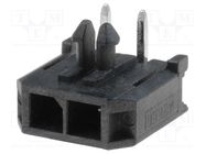 Connector: wire-board; socket; male; Micro-Fit 3.0; 3mm; PIN: 2 MOLEX