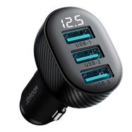 Car charger Joyroom JR-CCD03 , 3.4A, 3x USB Digital Display, Joyroom