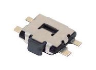 TACTILE SWITCH, 0.02A, 15VDC, 160GF, SMD