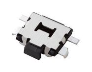 TACTILE SWITCH, 0.02A, 15VDC, 220GF, SMD