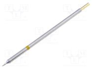 Tip; chisel; 1mm; 350÷398°C; for soldering station THERMALTRONICS