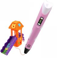 3D Pen for PLA, ABS Plastic 1.75mm pink