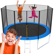 EXTRALINK HOME TRAMPOLINA Z SIATKĄ 12FT (SR.366CM), EXTRALINK