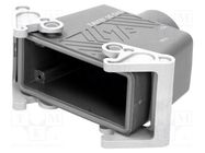 Enclosure: for HDC connectors; T-TYPE/W; size 77.27; M32 ILME