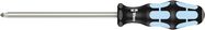 3355 PZ Screwdriver for Pozidriv screws, stainless, PZ 3x150, Wera