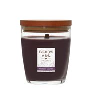 WoodWick Nature's Wick Wildberry & Jasmine Medium | Scented candle | 1 wooden wick, 284g, XIAOMI