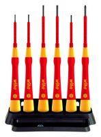 SCREWDRIVER SET, 6PC, SLOTTED/PHILLIPS