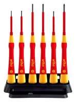 SCREWDRIVER SET, 6PC, SLOTTED/PHILLIPS