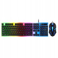 Extralink Gaming Set TF230 2in1 | Keyboard + mouse set | LED backlight, EXTRALINK