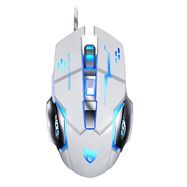 Extralink Gaming Mouse V6 | Gaming mouse | wired, optical, 6400dpi, 6 buttons, LED backlight, EXTRALINK