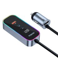 Toocki Car Charger 2C+2A, 155W (Grey), Toocki