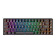 Wireless mechanical keyboard Royal Kludge RK837 RGB, Brown switch (black), Royal Kludge