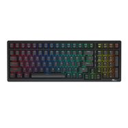 Wireless mechanical keyboard Royal Kludge RK98 RGB, Red switch (black), Royal Kludge