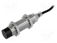 Sensor: inductive; OUT: PNP / NO; 0÷10mm; 10÷30VDC; M18; IP67; 200mA OMRON