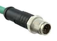 SENSOR CORD, 8P M12 PLUG-FREE END, 1M